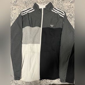 Adidas Originals Full Zip Patterned Jacket